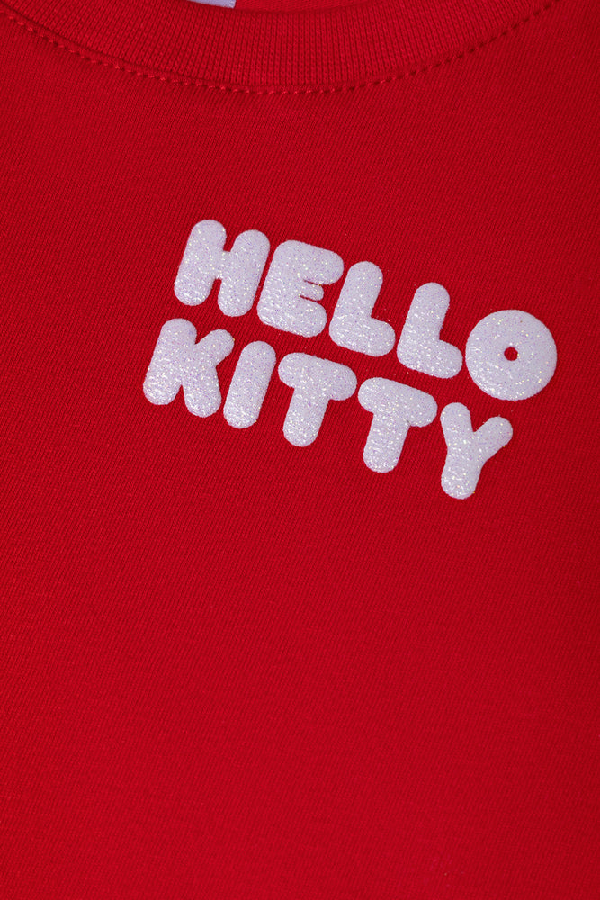 Hello Kitty T-Shirt Red (2)