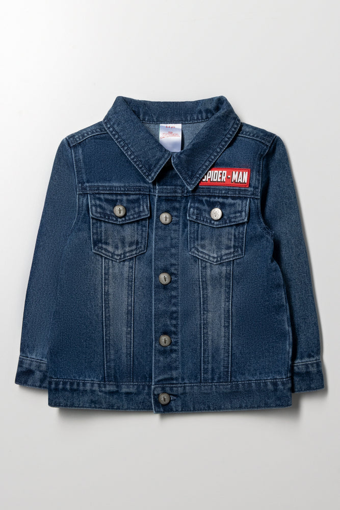Spider-Man Denim Jacket Blue