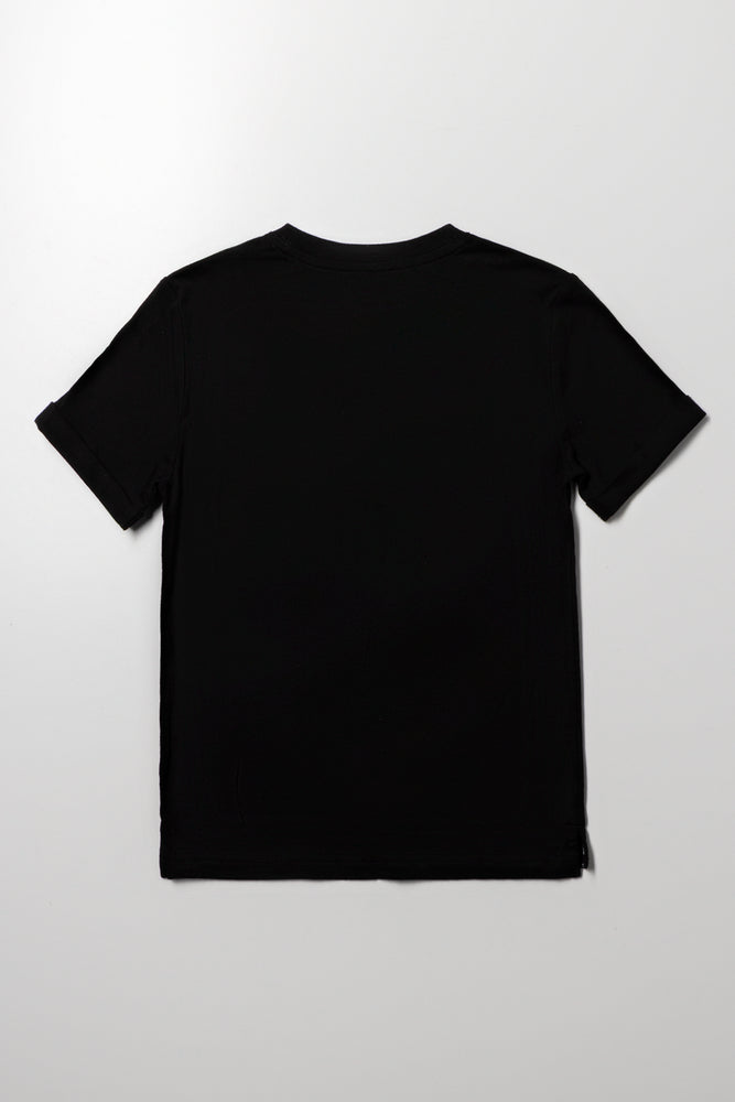 Spider-Man Bag Short Sleeve T-Shirt Black (2)