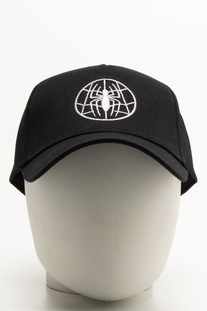 Spider-Man Peak Cap Black