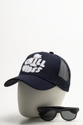 Chill Vibes Sunglasses And Cap Set Navy
