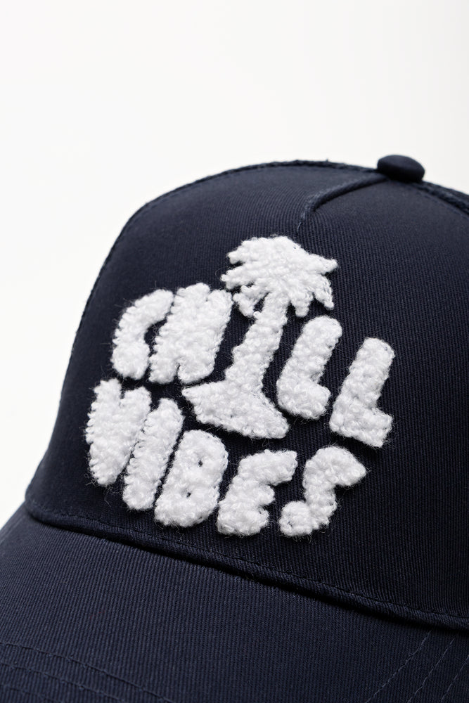 Chill Vibes Sunglasses And Cap Set Navy