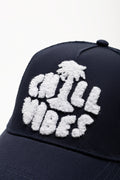 Chill Vibes Sunglasses And Cap Set Navy (1)