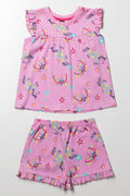 Shorts Pyjama Set Pink