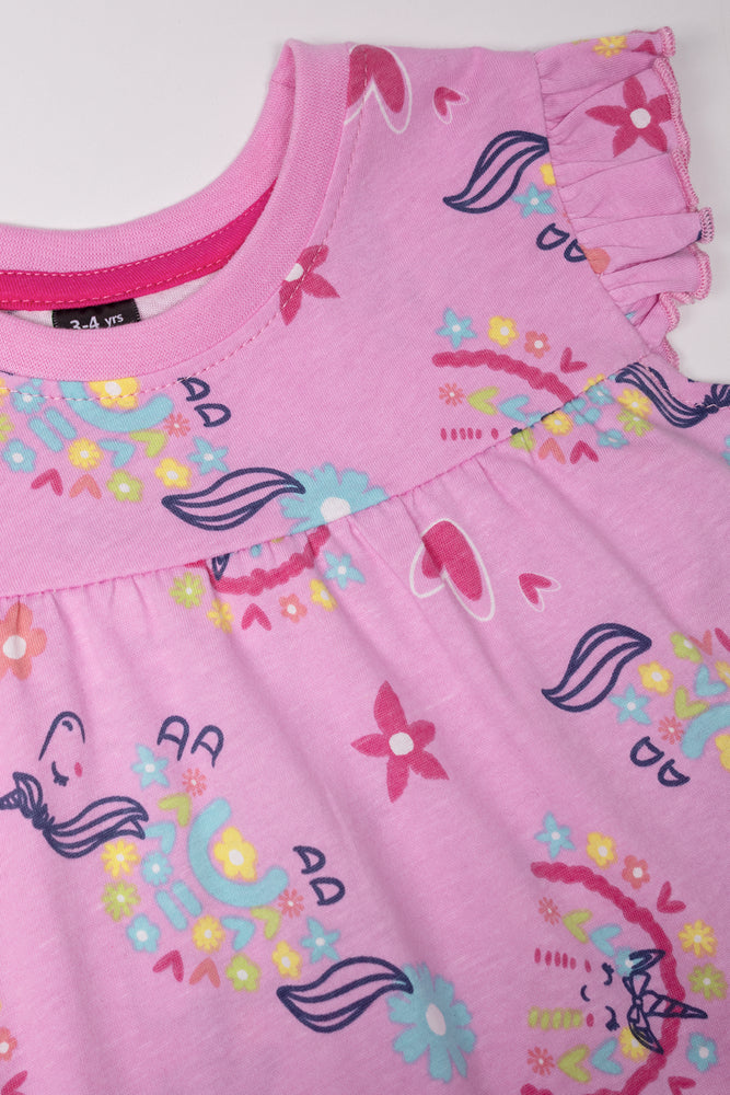 Shorts Pyjama Set Pink