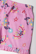 Shorts Pyjama Set Pink (2)