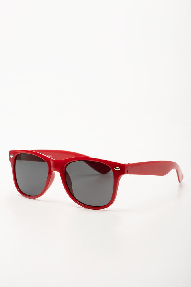 Mickey Mouse Cap And Sunglasses Set Red (2)