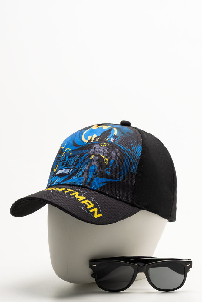 Batman Cap And Sunglasses Set Black