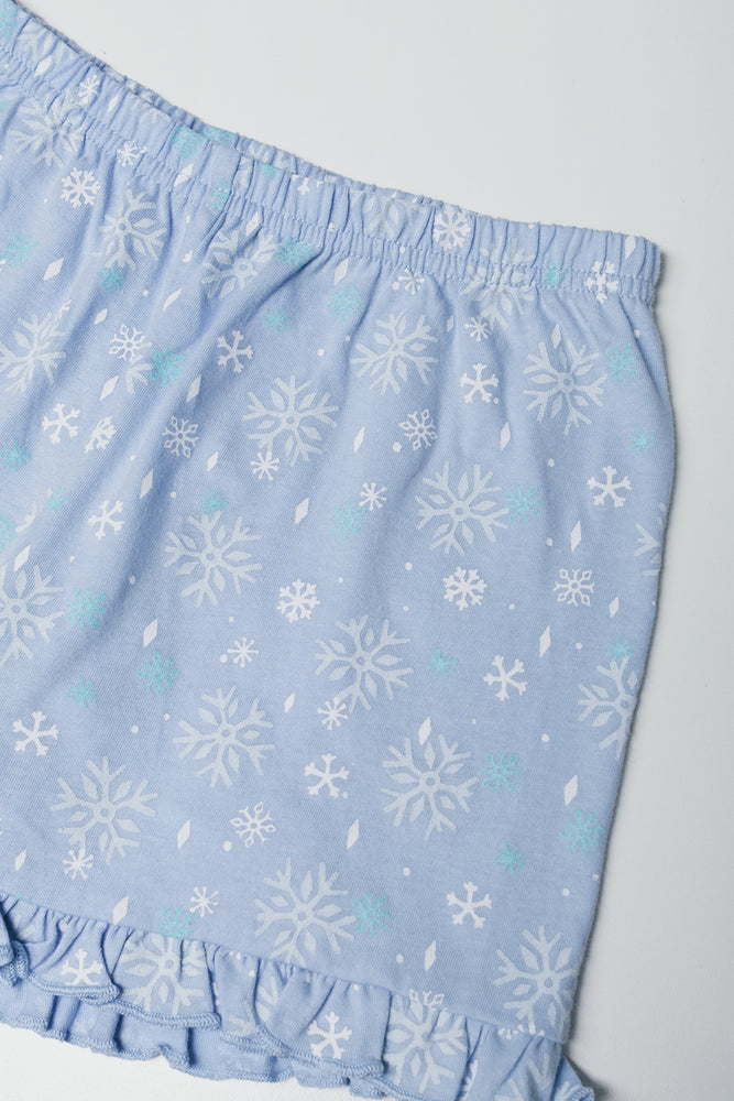 Frozen Pyjama Set Blue (2)