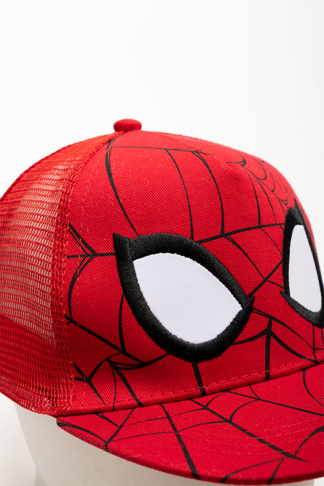 Spider-Man Flatbill Cap Red (2)