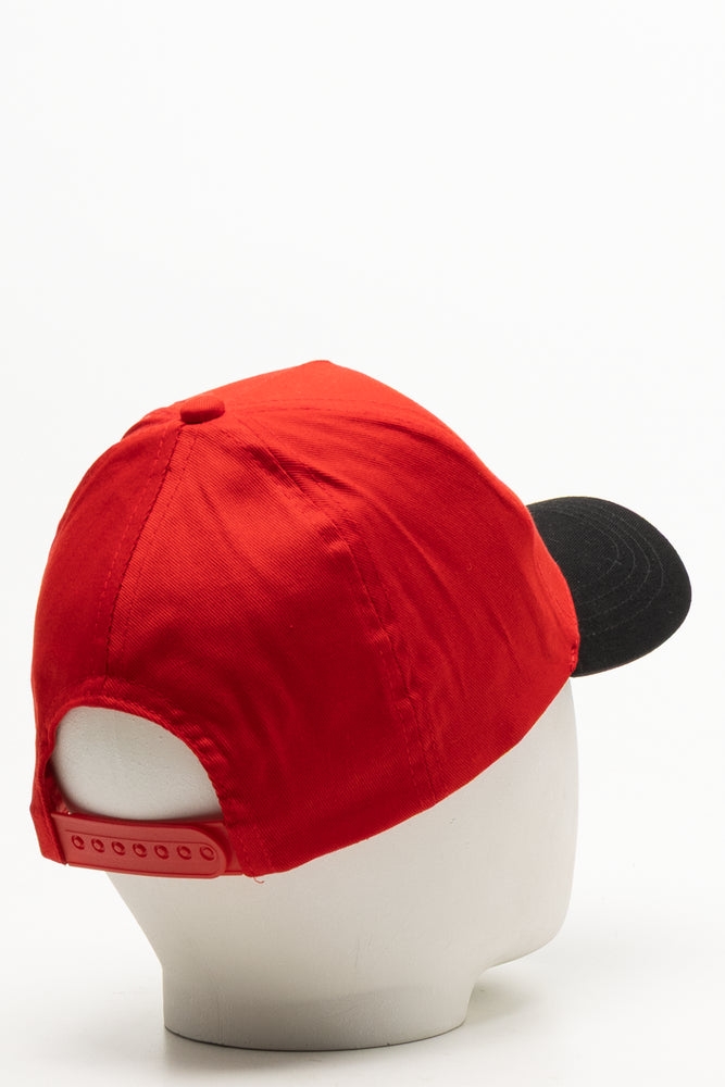 Racing Peak Cap Red