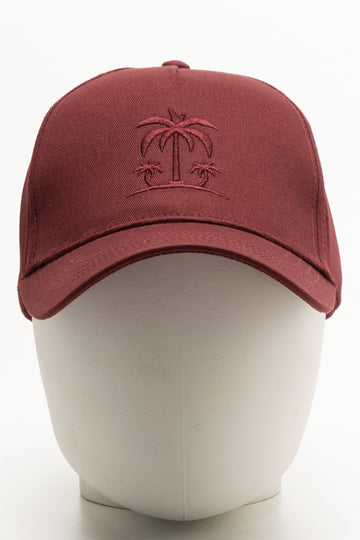 Palm Tree Peak Burgundy