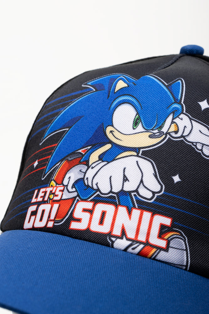 Sonic Cap And Sunglasses Set Blue And Black
