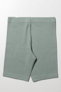 Rib Cycle Shorts Green (2)