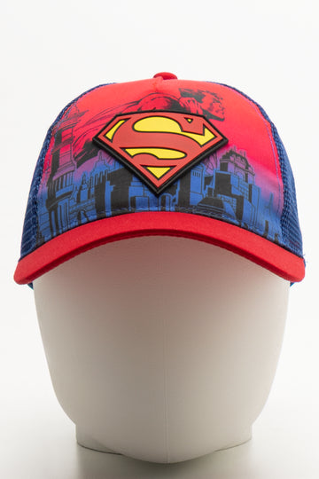 Superman Peak Cap Red