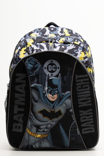 Batman Double Zip Backpack Black