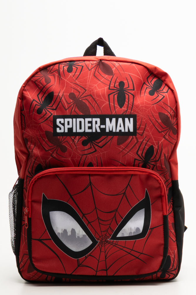 Spider-Man Front Pocket Backpack Red