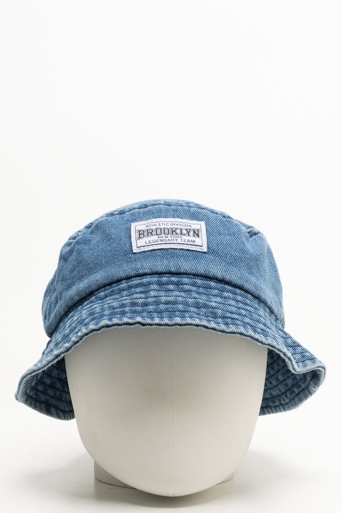 Denim Bucket Hat Blue