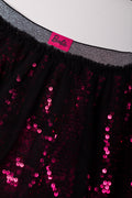 Barbie Sequin Bubble Skirt Set Black (2)