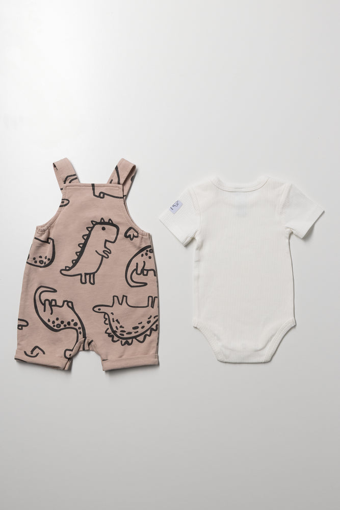 Dino Dungaree Natural (3)