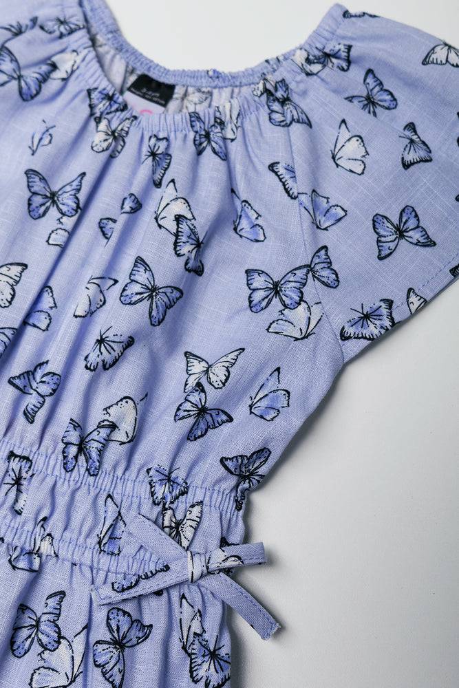 Butterfly Jumpsuit Purple