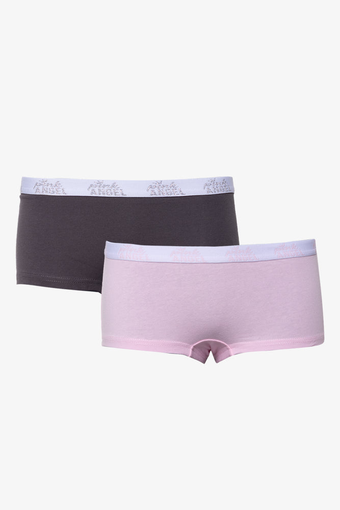 Boyleg Panties Dark Grey And Pink