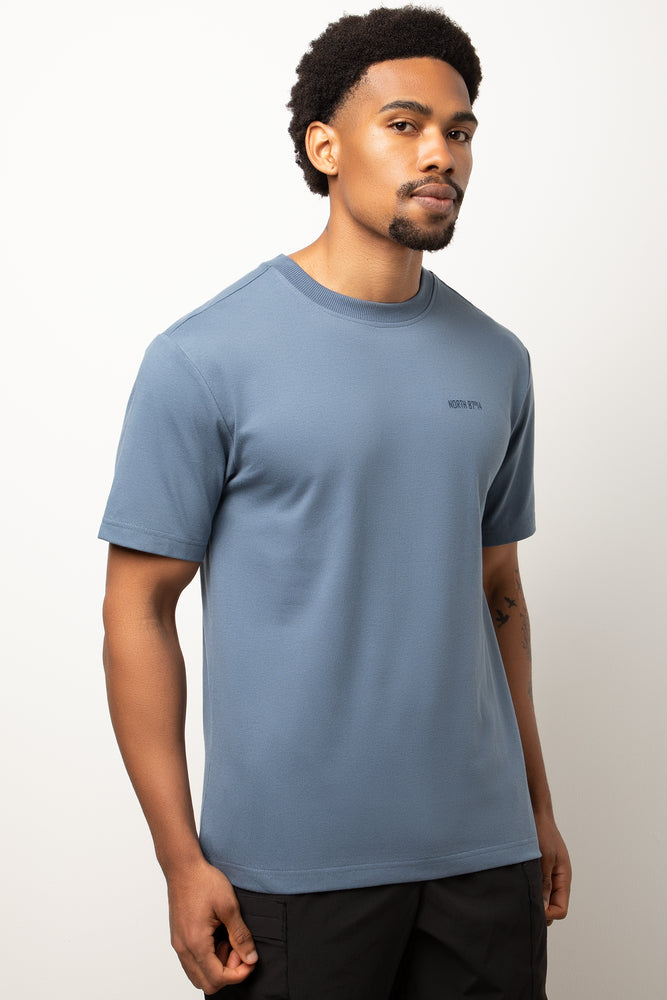 Relaxed Short Sleeve T-Shirt Blue