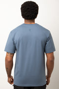 Relaxed Short Sleeve T-Shirt Blue (2)