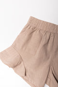 Frill Shorts Natural (1)