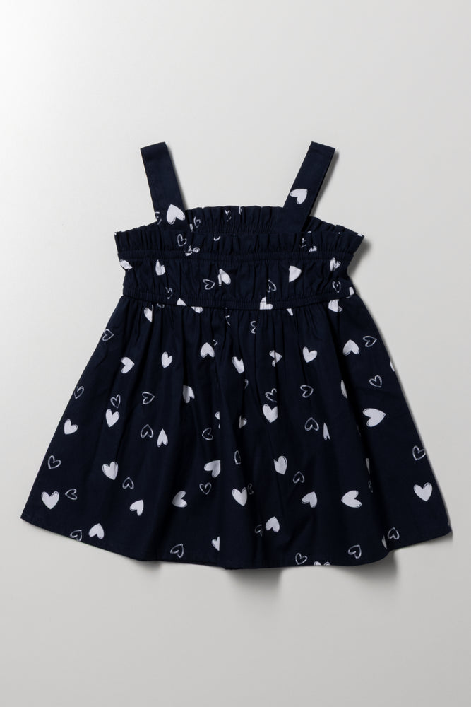 Strappy Babydoll Navy (2)