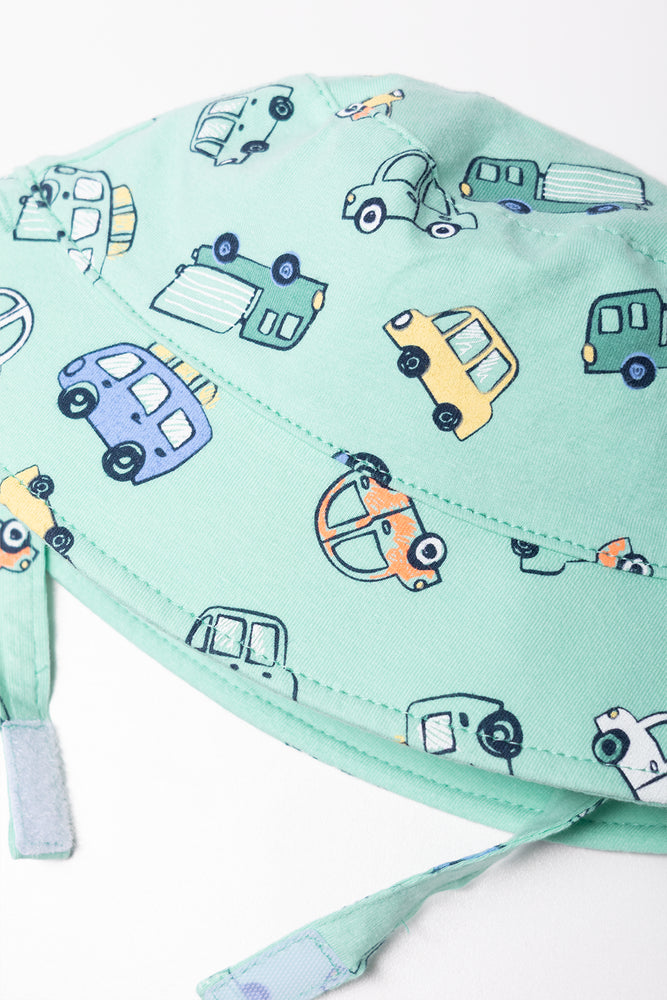 Transport Bucket Hat Green (1)