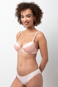 Sheen Push Up Bra Pink (2)
