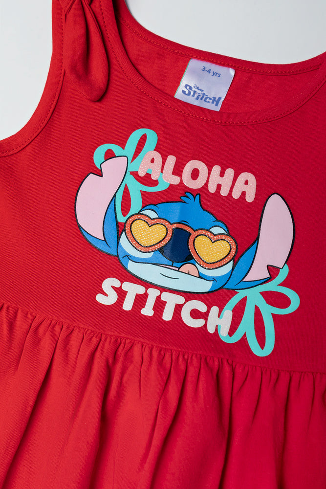 Lilo & Stitch Dress Red