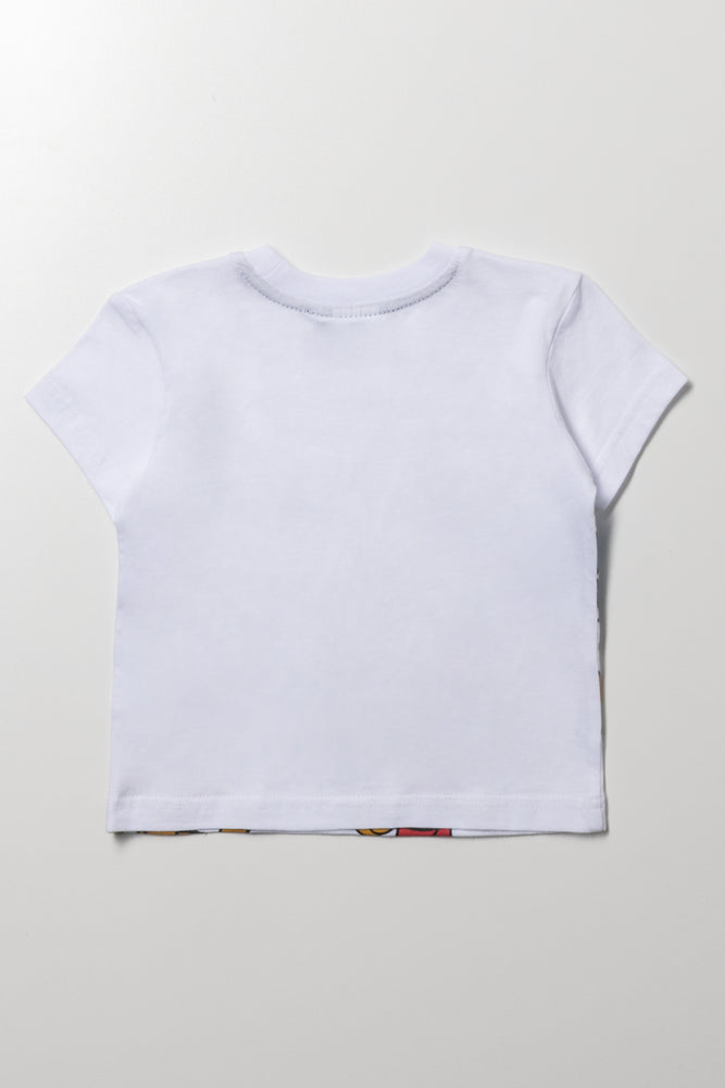 Mickey Mouse Short Sleeve T-Shirt White (2)