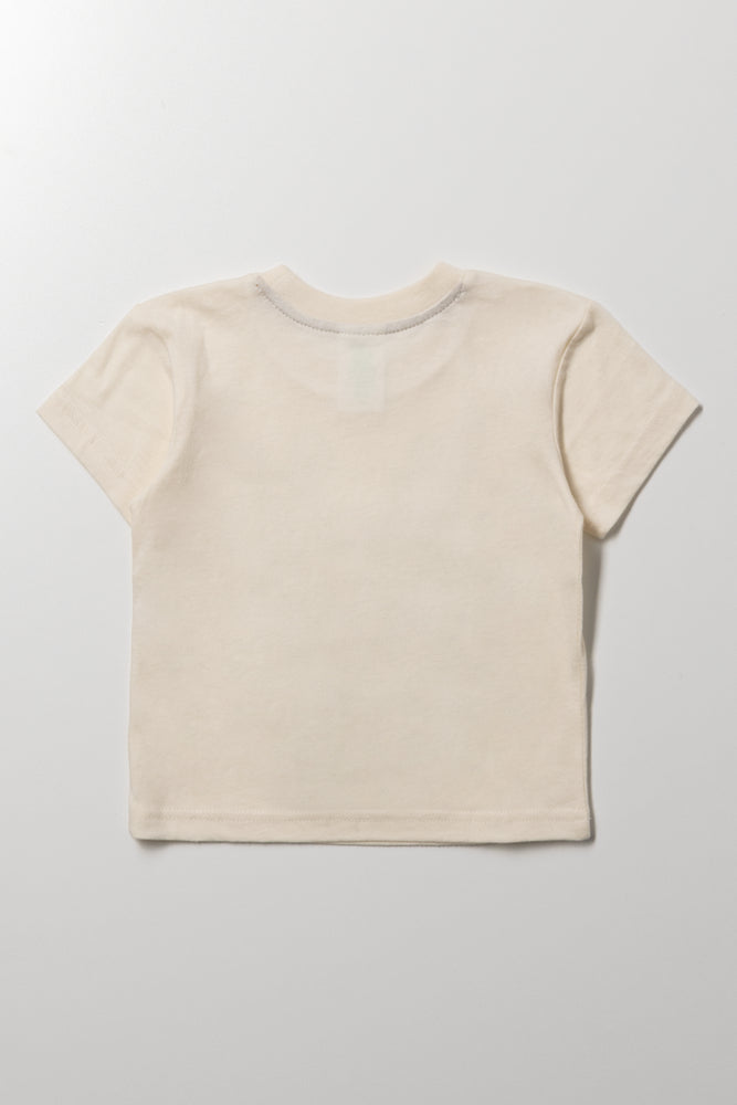 Simba Short Sleeve T-Shirt Cream (2)