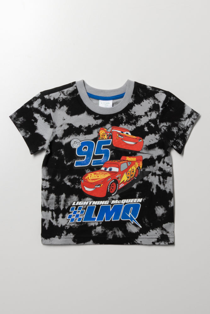 Cars Short Sleeve T-Shirt Black