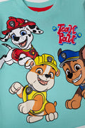 Paw Patrol Short Sleeve T-Shirt Aqua (1)