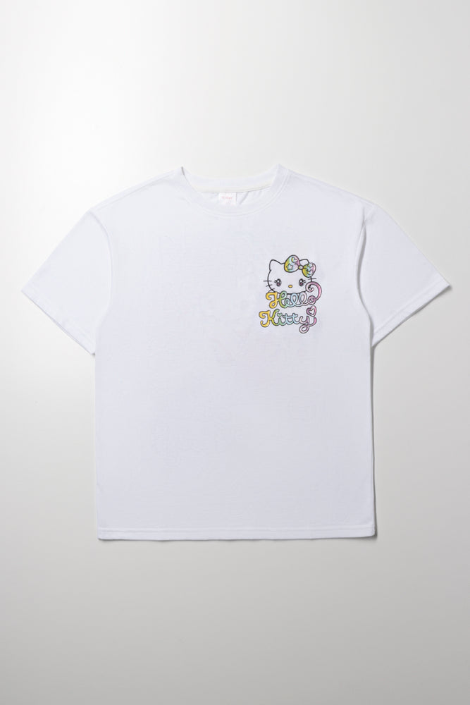 Hello Kitty Oversized T-Shirt White