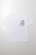Hello Kitty Oversized T-Shirt White