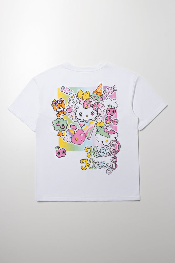 Hello Kitty Oversized T-Shirt White (2)