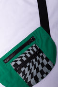 Moonbag Short Sleeve T-Shirt Green And White (1)
