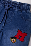 Mickey Mouse Denim Shorts Blue (1)