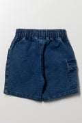 Mickey Mouse Denim Shorts Blue (3)