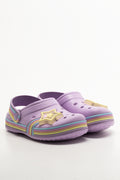 Light Up Star Clogs Lilac