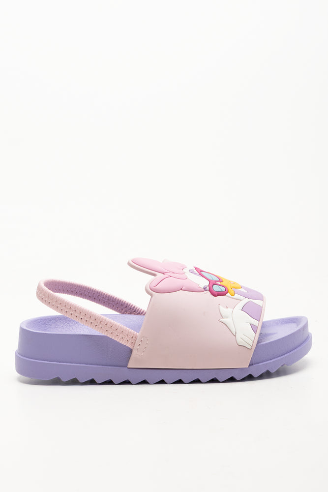 Minnie Mouse And Daisy Duck Slides Purple