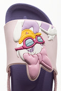 Minnie Mouse And Daisy Duck Slides Purple (4)