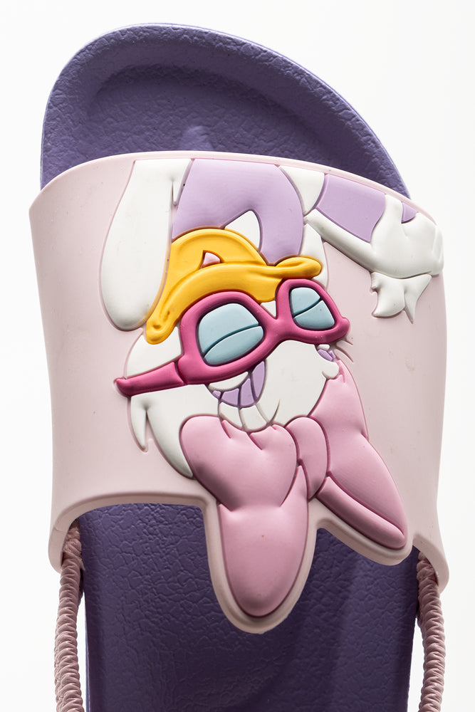 Minnie Mouse And Daisy Duck Slides Purple (4)