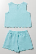 Shorts Set Aqua (2)