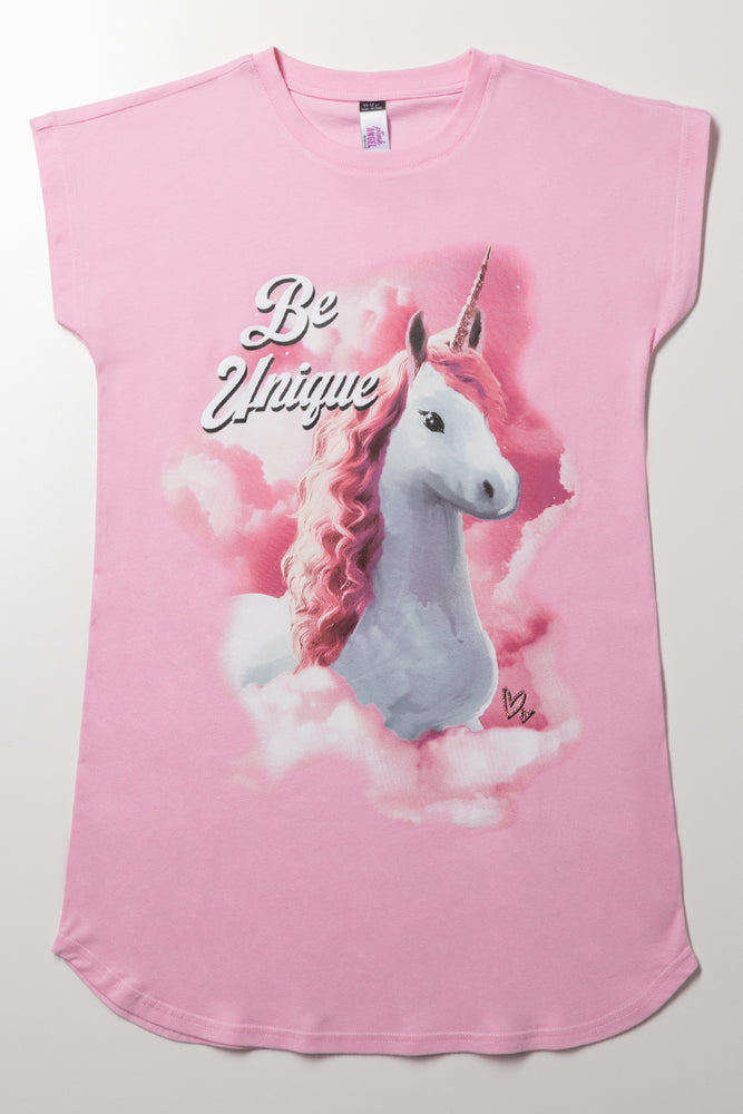 Unicorn Sleepshirt Pink