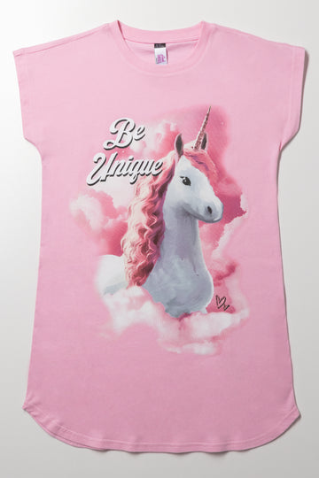 Unicorn Sleepshirt Pink